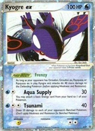 [PKM] Kyogre ex (037) [Nintendo: Black Star Promos]