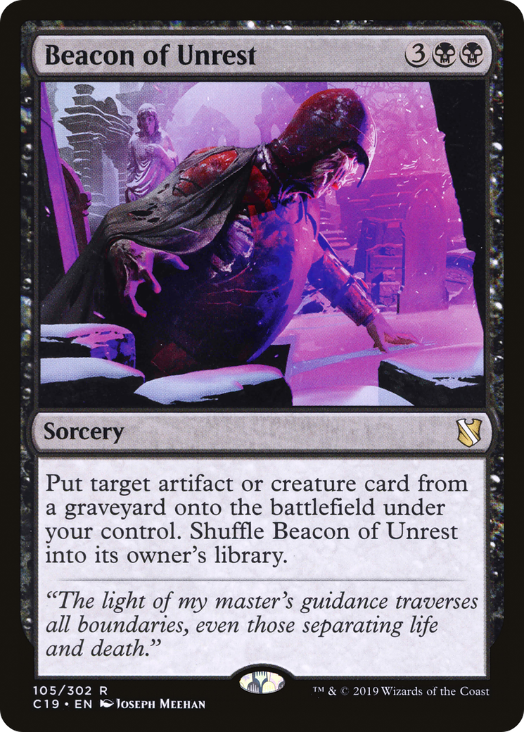 {R} Beacon of Unrest [Commander 2019][C19 105]