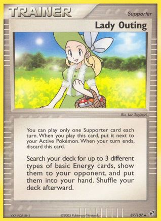 [PKM] Lady Outing (87/107) [EX: Deoxys]