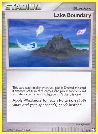 [PKM] Lake Boundary (112/123) [Diamond & Pearl: Mysterious Treasures]
