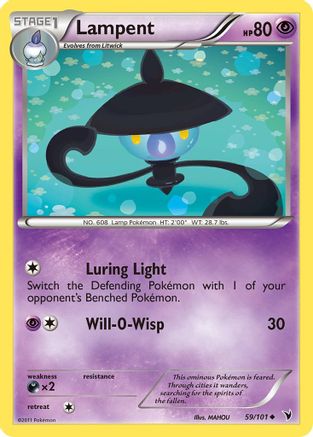 [PKM] Lampent (59/101) [Black & White: Noble Victories]