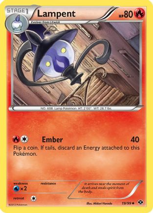 [PKM] Lampent (19/99) [Black & White: Next Destinies]
