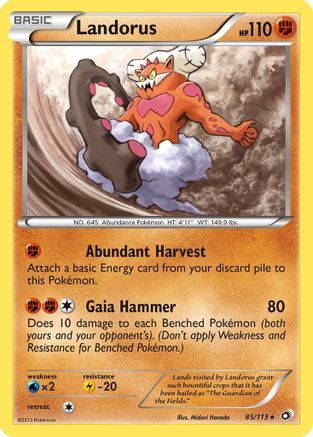 [PKM-R] Landorus (85/113) [Black & White: Legendary Treasures]