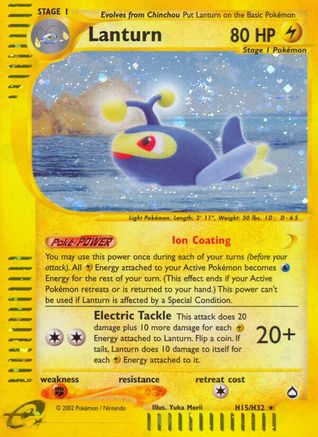 [PKM] Lanturn (H15/H32) [Aquapolis]