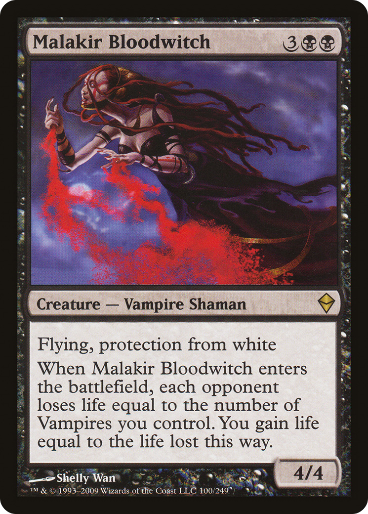 {R} Malakir Bloodwitch [Zendikar][ZEN 100] - Misty Mountain Games