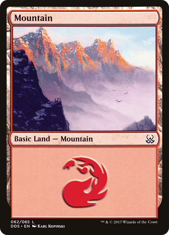 {B}[DDS 062] Mountain (62) [Duel Decks: Mind vs. Might]