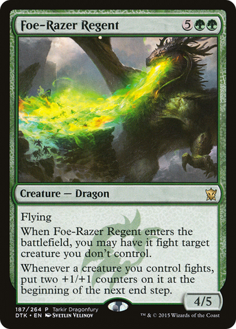 {R} Foe-Razer Regent [Tarkir Dragonfury][PA TKDF 187]