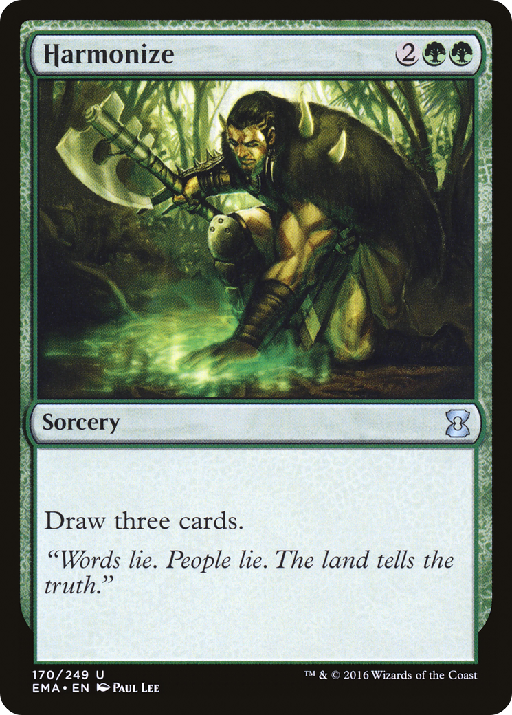 {C} Harmonize [Eternal Masters][EMA 170]