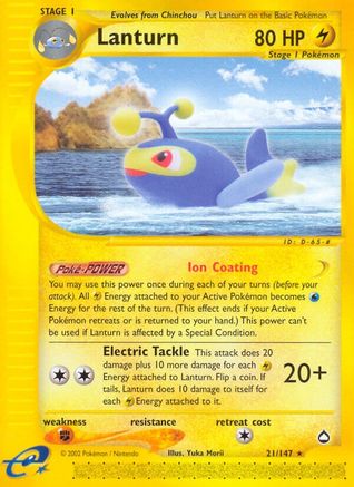 [PKM] Lanturn (21/147) [Aquapolis]