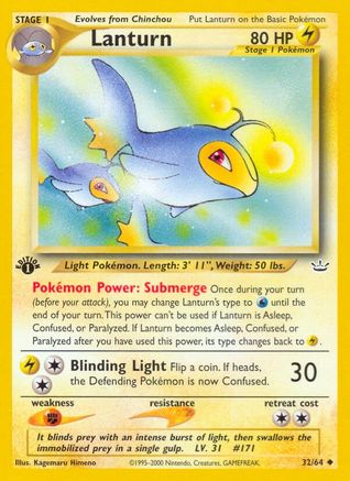 [PKM] Lanturn (32/64) [Neo Revelation 1st Edition]