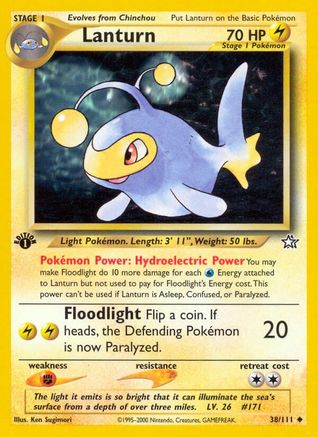 [PKM] Lanturn (38/111) [Neo Genesis 1st Edition]
