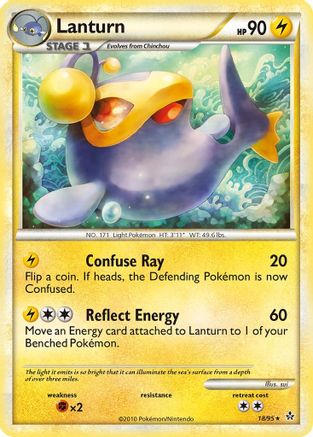 [PKM] Lanturn (18/95) [HeartGold & SoulSilver: Unleashed]