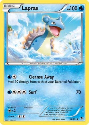 [PKM] Lapras (17/101) [Black & White: Plasma Blast]