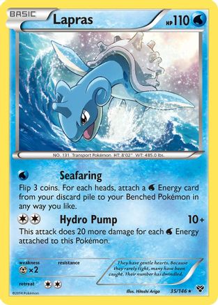 [PKM-R] Lapras (35/146) [XY: Base Set]