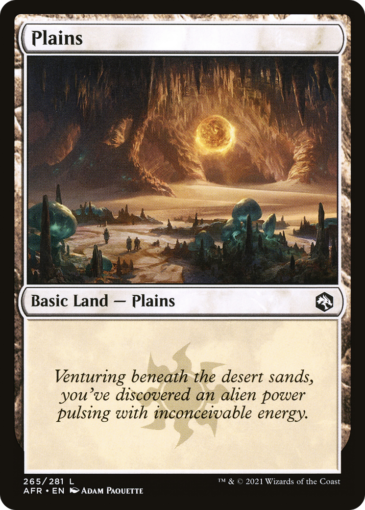{B}[AFR 265] Plains (265) [Dungeons & Dragons: Adventures in the Forgotten Realms]