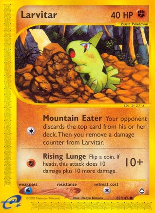 [PKM] Larvitar (89/147) [Aquapolis]