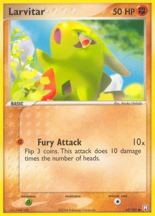 [PKM] Larvitar (62/109) (Stamped) [EX: Team Rocket Returns]