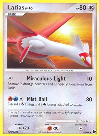 [PKM] Latias (22/106) [Diamond & Pearl: Great Encounters]