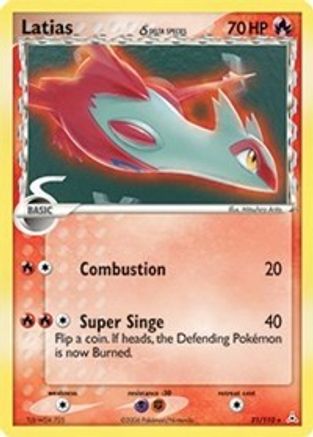 [PKM-R] Latias (21/110) (Delta Species) (Stamped) [EX: Holon Phantoms]