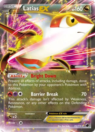 [PKM] Latias EX (85/116) [Black & White: Plasma Freeze]