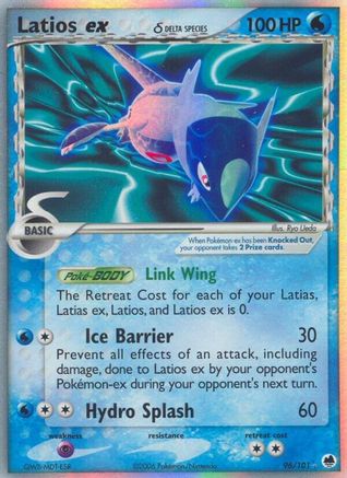 [PKM] Latios ex (96/101) (Delta Species) [EX: Dragon Frontiers]