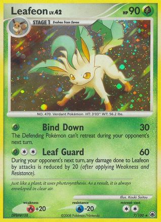[PKM-R] Leafeon (7/100) [Diamond & Pearl: Majestic Dawn]