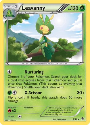 [PKM-R] Leavanny (7/98) [Black & White: Emerging Powers]