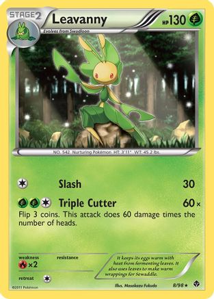 [PKM-R] Leavanny (8/98) [Black & White: Emerging Powers]
