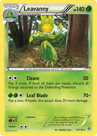 [PKM] Leavanny (10/135) [Black & White: Plasma Storm]