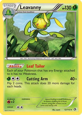 [PKM] Leavanny (12/113) [Black & White: Legendary Treasures]