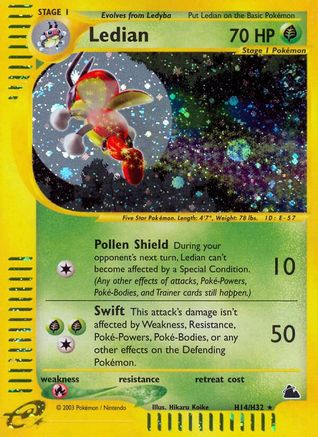 [PKM] Ledian (H14/H32) [Skyridge]