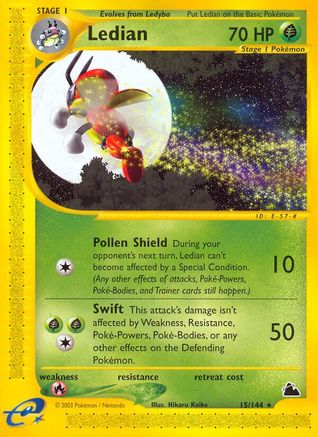 [PKM] Ledian (15/144) [Skyridge]