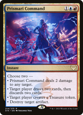 {R} Prismari Command [Strixhaven: School of Mages][STX 214]