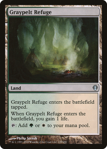 {C} Graypelt Refuge [Archenemy][ARC 125]