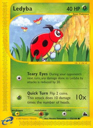 [PKM] Ledyba (72/144) [Skyridge]