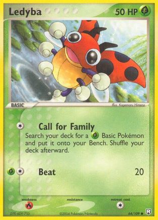 [PKM] Ledyba (64/109) [EX: Team Rocket Returns]