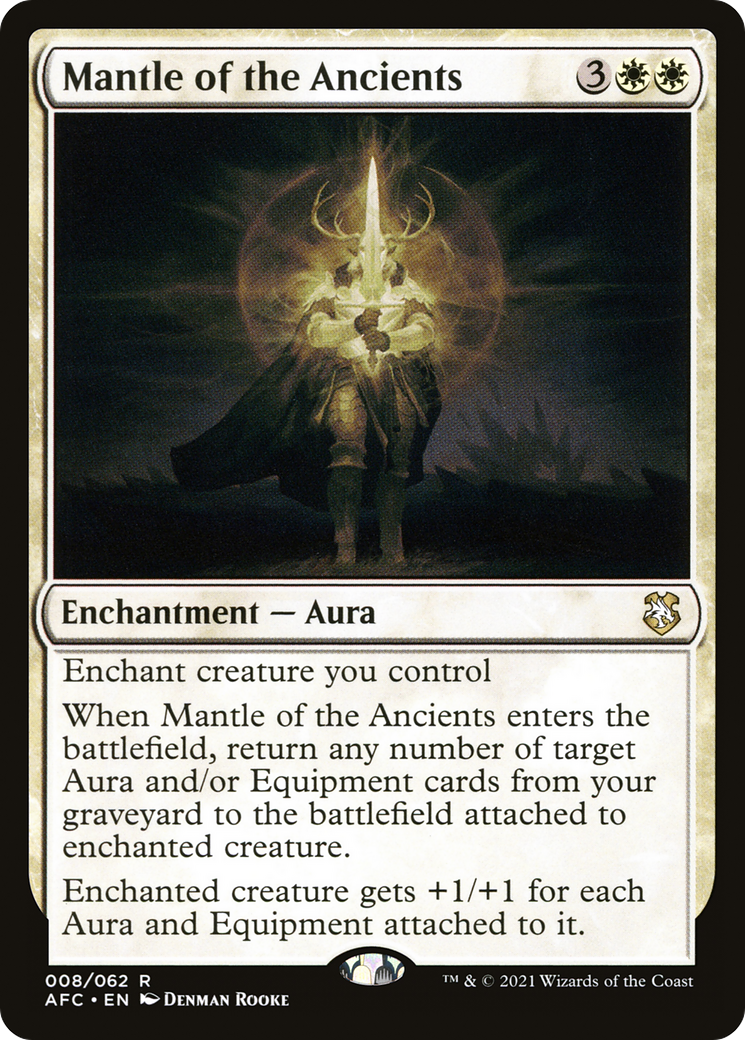 {R} Mantle of the Ancients [Dungeons & Dragons: Adventures in the Forgotten Realms Commander][AFC 008]