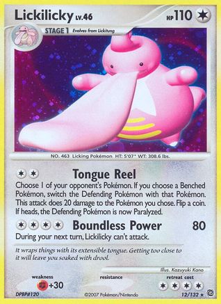 [PKM-R] Lickilicky (12/132) [Diamond & Pearl: Secret Wonders]