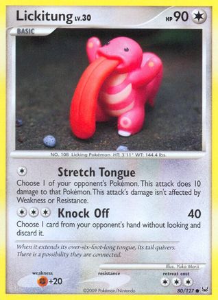 [PKM] Lickitung (80/127) [Platinum: Base Set]