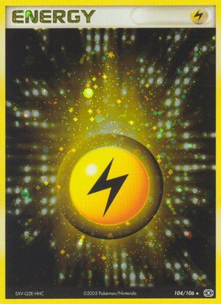 [PKM BE] Lightning Energy (104/106) [EX: Emerald]