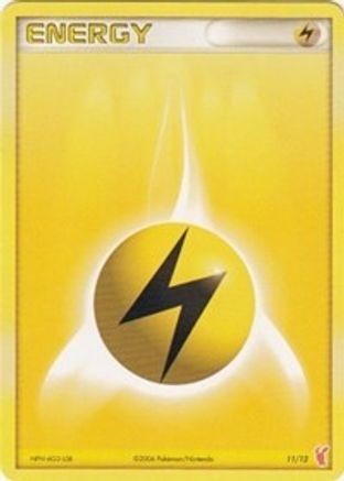[PKM BE] Lightning Energy (11/12) [EX: Trainer Kit 2 - Plusle]