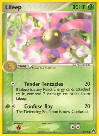 [PKM] Lileep (56/92) (Stamped) [EX: Legend Maker]
