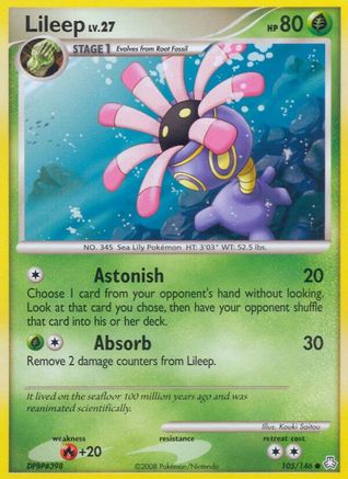 [PKM] Lileep (105/146) [Diamond & Pearl: Legends Awakened]