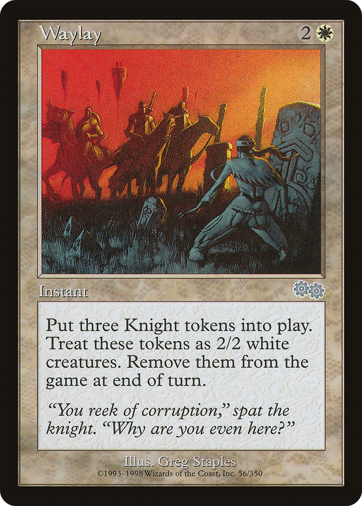 {C} Waylay [Urza's Saga][USG 056]