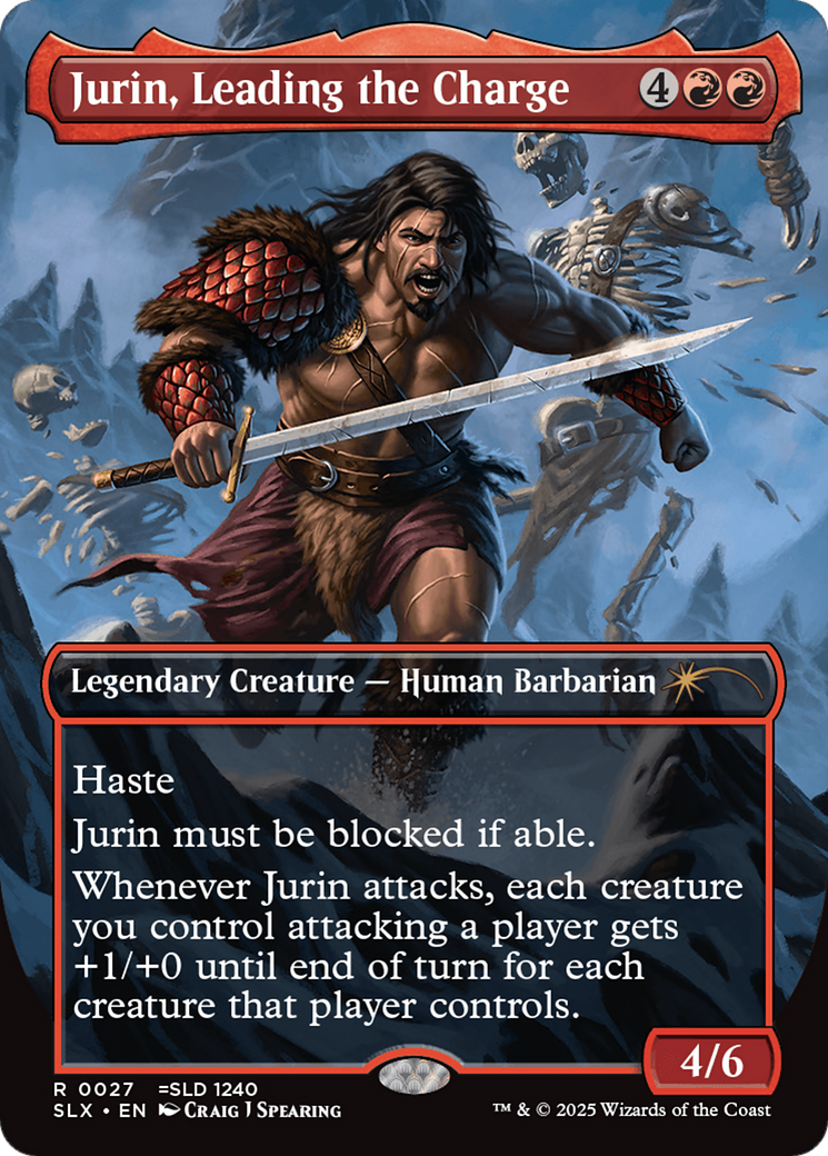 Jurin, Leading the Charge [SLX 027]  (Borderless)
