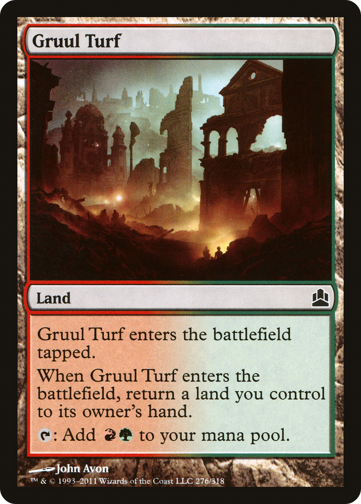 {C} Gruul Turf [Commander 2011][CMD 276]
