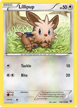 [PKM-C] Lillipup (108/146) [XY: Base Set]