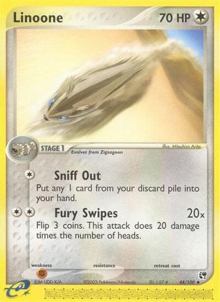 [PKM-C] Linoone (44/100) [EX: Sandstorm]
