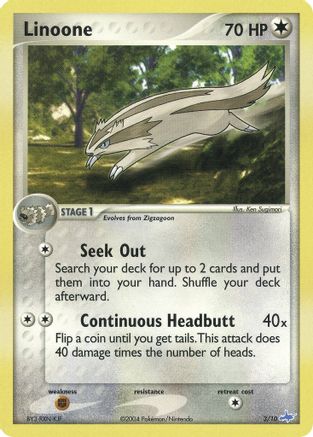 [PKM-R] Linoone (3/10) [EX: Trainer Kit - Latios]