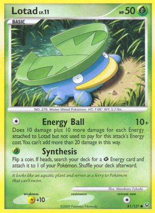 [PKM-C] Lotad (81/127) [Platinum: Base Set]